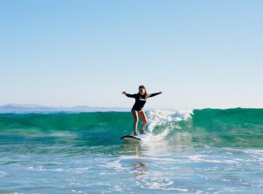Wategos Beach is beginner, friendly surfing